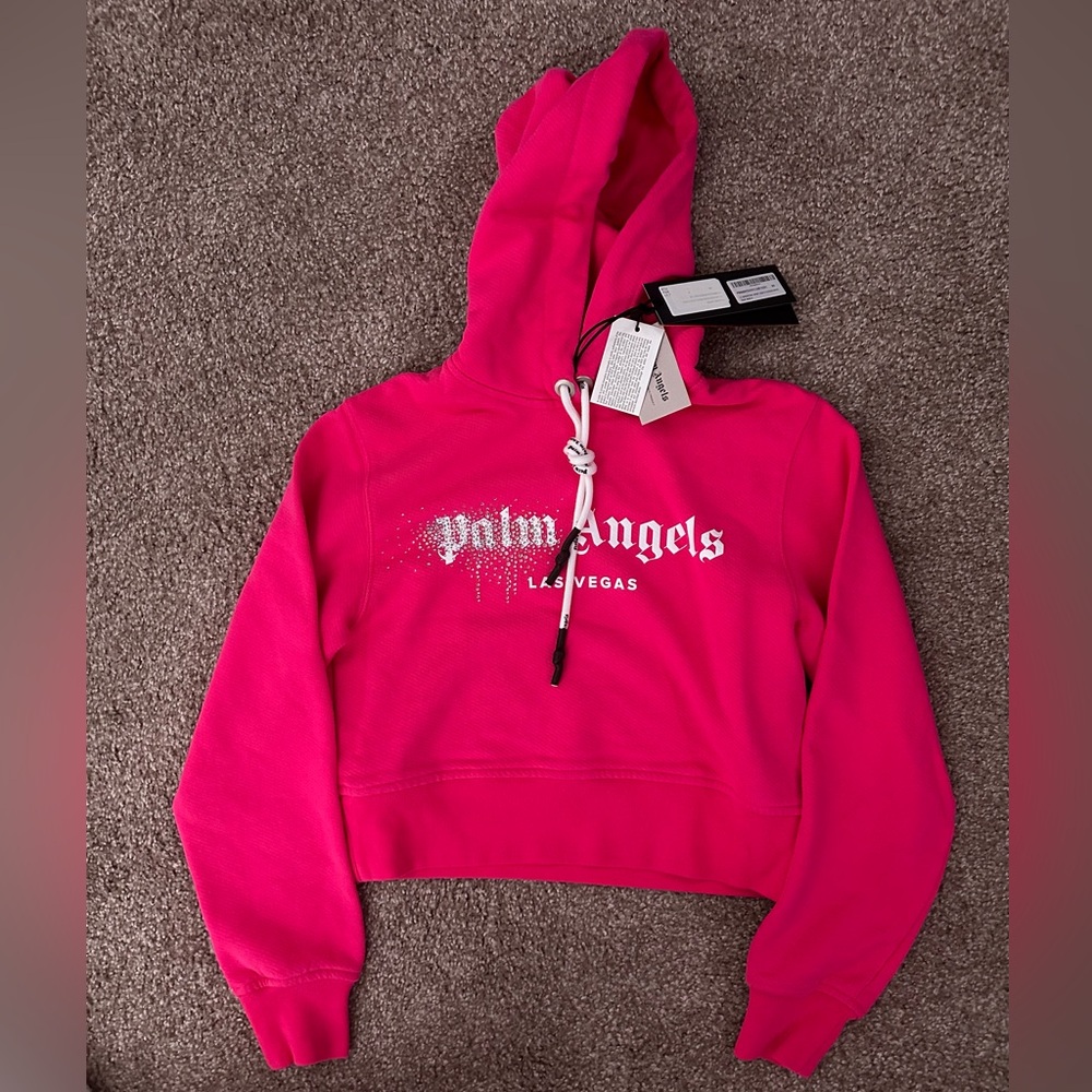 Palm Angels XS cropped hoodie